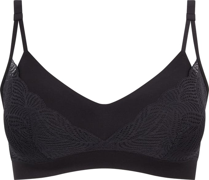 Chantelle - SoftStretch - Kanten bralette - Zwart - Maat M/L