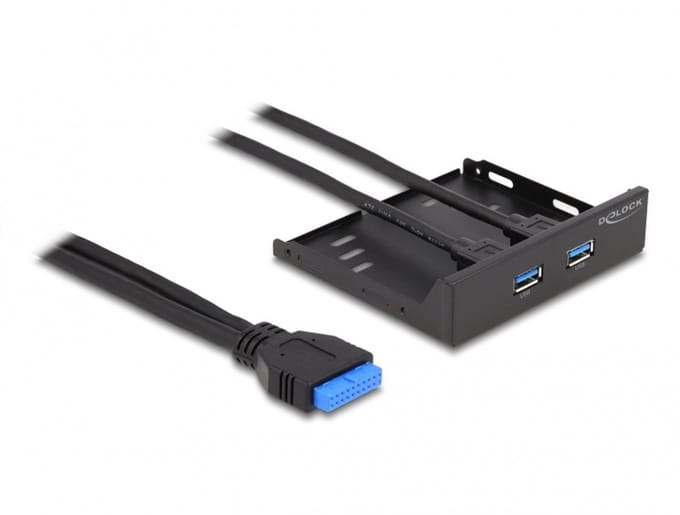 Delock 3.5″ Front Panel > 2 x USB 3.0