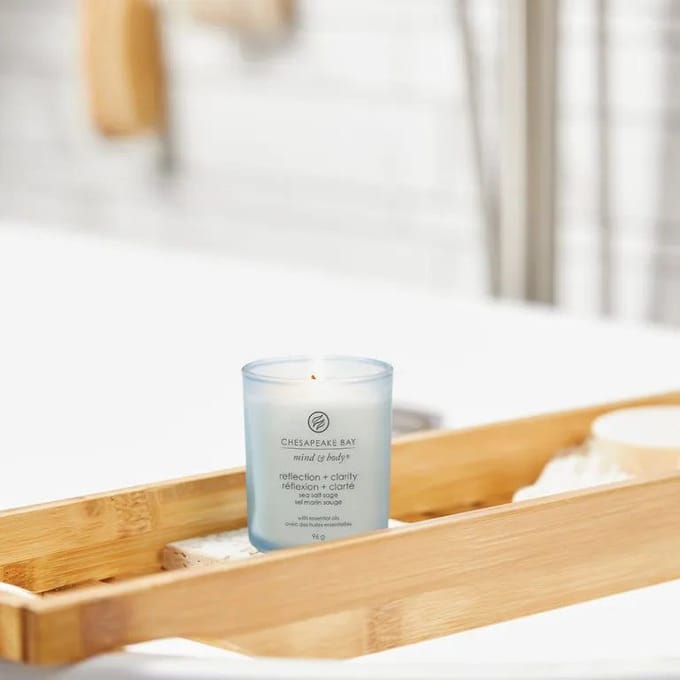 Chesapeake Bay Reflection & Clarity - Sea Salt Sage Mini Candle