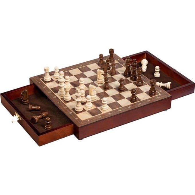 Schaakbord met Schuiven - Magnetisch