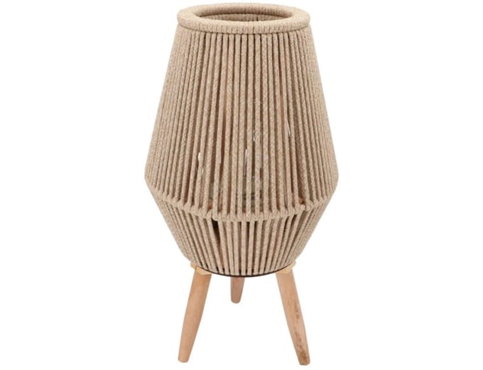 Cruz sand lantern on stands 15x24x44cm - windlicht