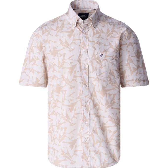 Campbell Ranger casual overhemd met korte mouwen