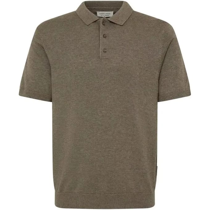 Casual Friday Heren Poloshirt Polokraag Knoopsluiting Regular Fit Effen