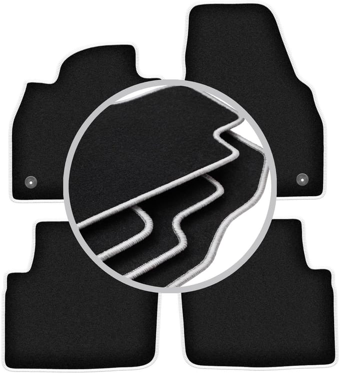 CARLUX-SILVER automatten voor: Skoda Kamiq crossover (2019-)