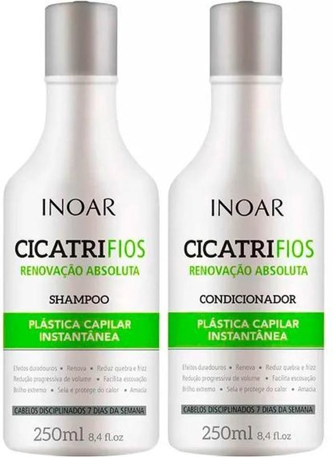 Inoar Cicatrifios Shampoo en conditioner ( 2 x 250 ML )