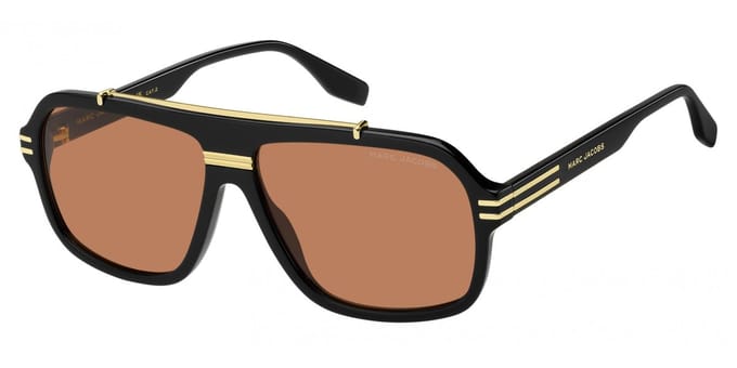 Marc Jacobs MARC 840/S Black orange 60/13/145 MAN Zonnebrillen