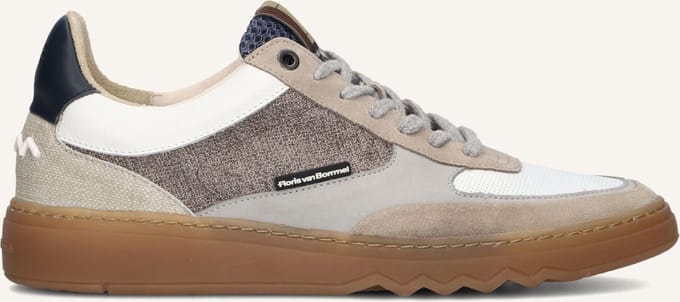 Floris Van Bommel Sfm-10143 De Kupster Sneakers - Textiel - Heren - Beige - Maat 42⅔