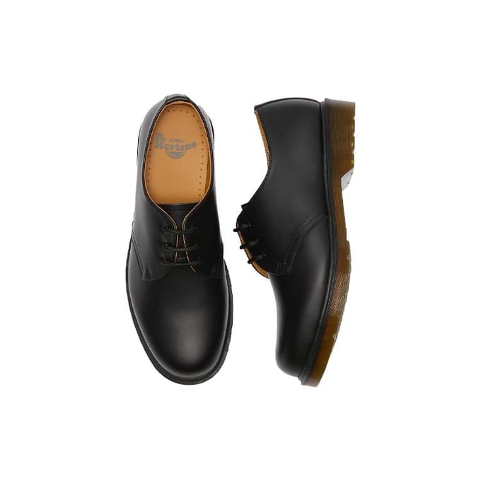 Dr. Martens 1461 Plain Welt Chaussures Décontractées Plates à Tige Basse Chaudes et Durables Mode Unisexe Chaussures Décontractées Noir 11839002 36 black