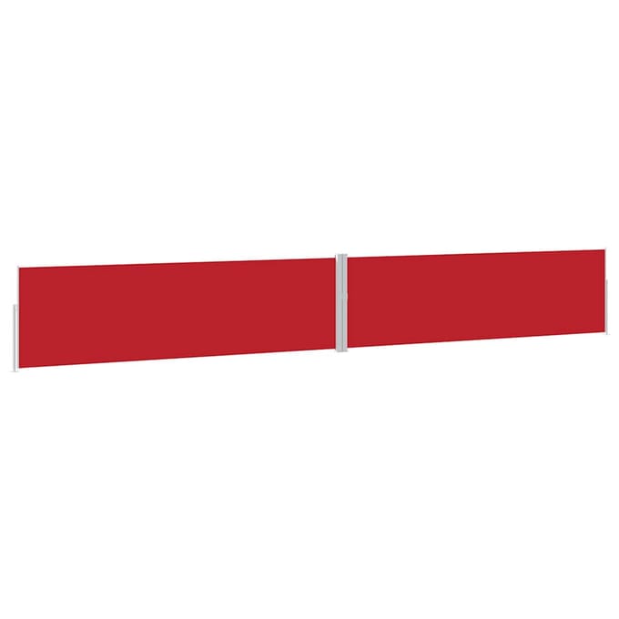 vidaXL - Tuinscherm - uittrekbaar - 170x1200 - cm - rood