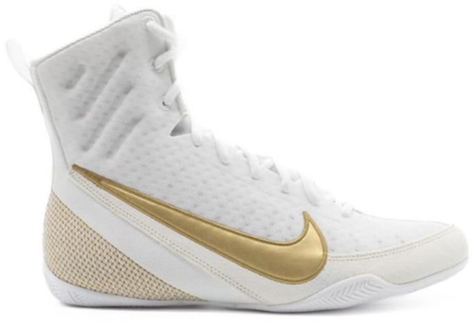 Nike Machomai 3.0 Boksschoenen - Wit/Goud (Beschikbaar in verschillende maten)