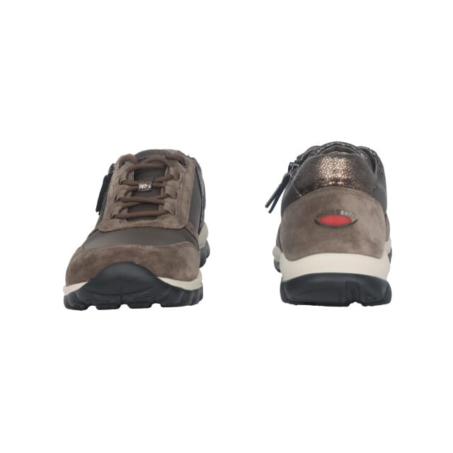 Gabor rollingsoft sensitive 76.969.30 - dames rollende wandelsneaker - Grijs - maat 37.5 (EU) 4.5 (UK)