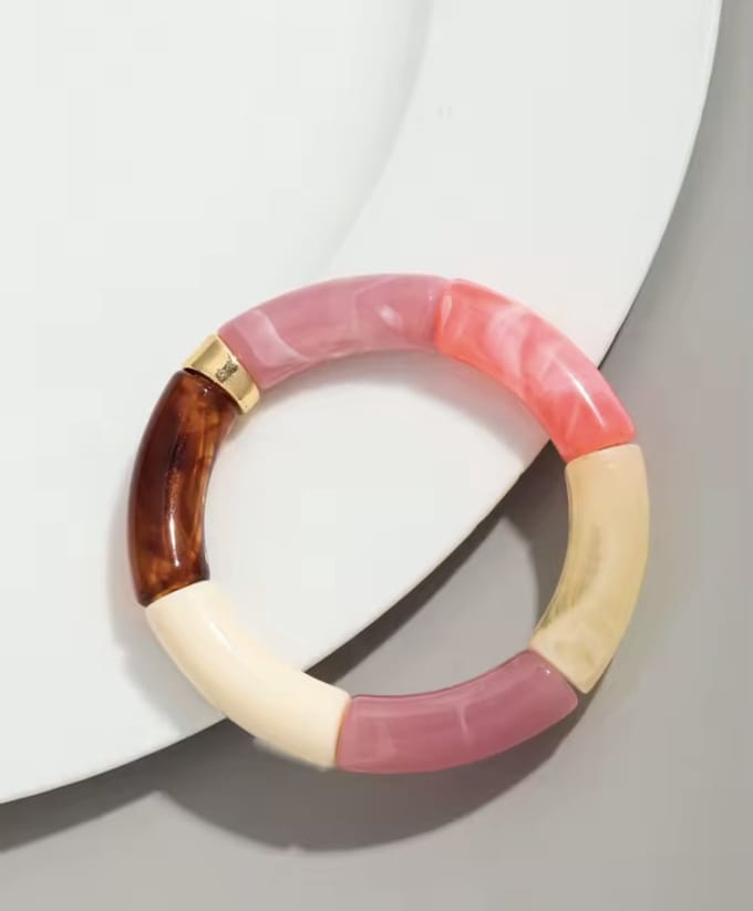Jomide Tube armband - Rozetinten - 2