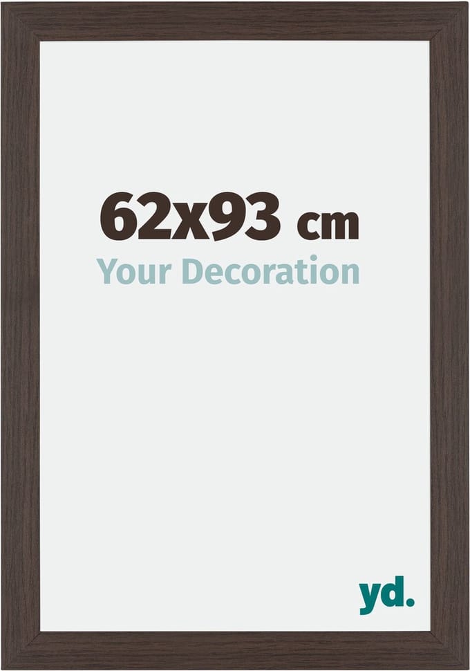 Your Decoration - Fotolijst 62x93 cm - MDF - Eiken Donker - Mura