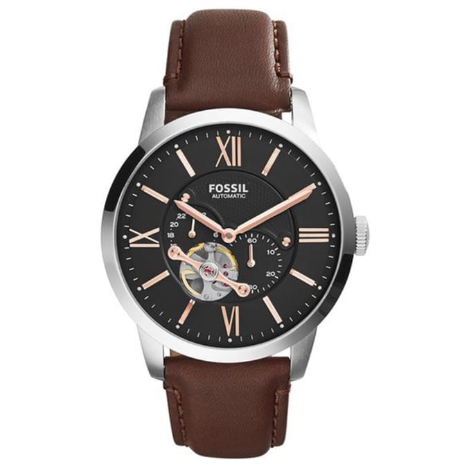 Fossil Townsman ME3061 Herenhorloge 44 mm - Zilverkleurig