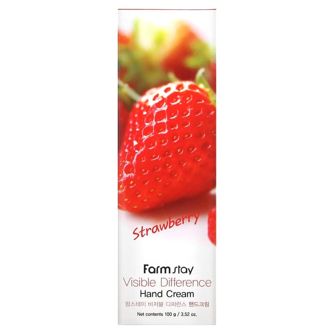 Farmstay - Visible Difference Hand Cream - 7 Types Strawberry