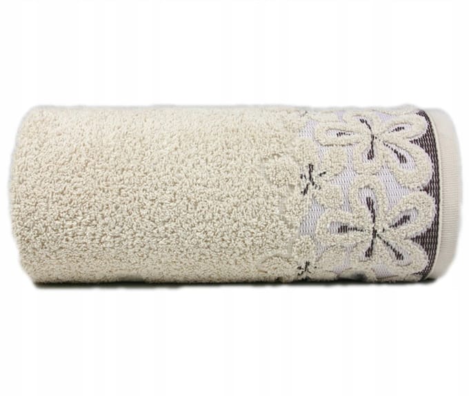 Beige Handdoek Bella 30x50 cm - Zacht en Absorberend