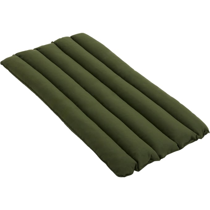 HAY Palissade Soft Gewatteerd kussen voor Lounge Chair Laag - olijf
