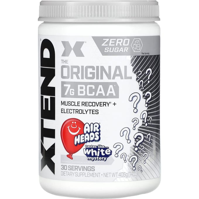 XTEND, De Originele 7G BCAA, Air Heads, 405g (14 ons)