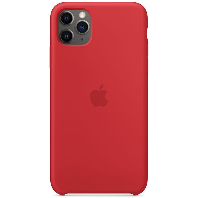 Silicone Backcover voor de Apple iPhone 11 Pro Max - (Product) Red