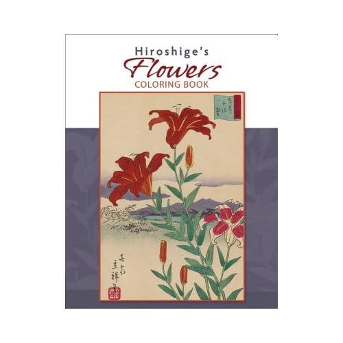 Hiroshige's Flowers Colouring Book - Hiroshige II