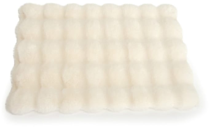 Camon ultra soft dierendeken creme wit 90 x 60 cm