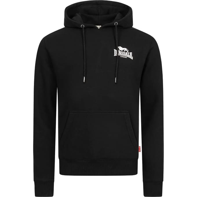 Lonsdale Hoodie Claughton Sweatshirt met capuchon, slanke pasvorm