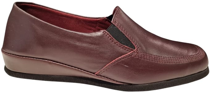 Rohde -Dames - bordeaux - pantoffels - maat 42