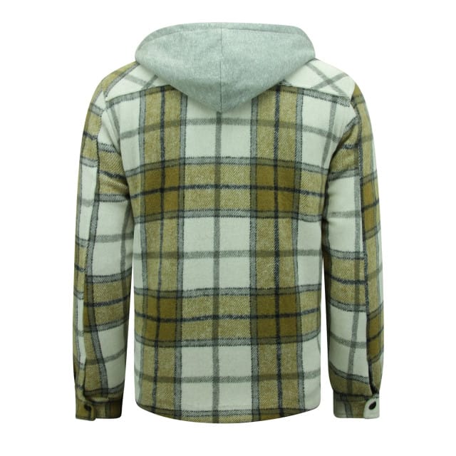 Houthakkers Jas Heren met Capuchon -7091- Bruin