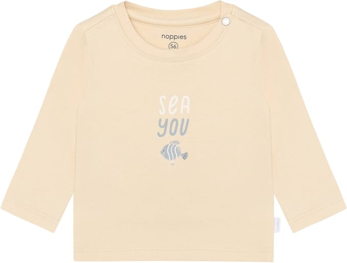 Noppies T-shirt Tee LS Baby Maat 68