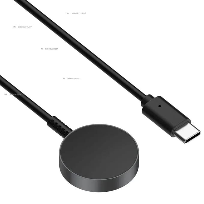 Chargeur Type-C 1m pour Samsung Galaxy Watch6, 6 Classic, Watch 5/5 Pro, 4/4 Classic noir