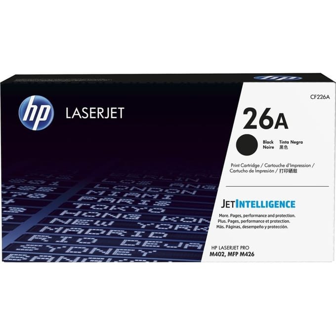 Tonercartridge hp cf226a 26a zwart