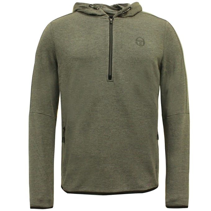 Sergio Tacchini Idra Half Zip Up Heren Trui Grijs 37678 941 A113D