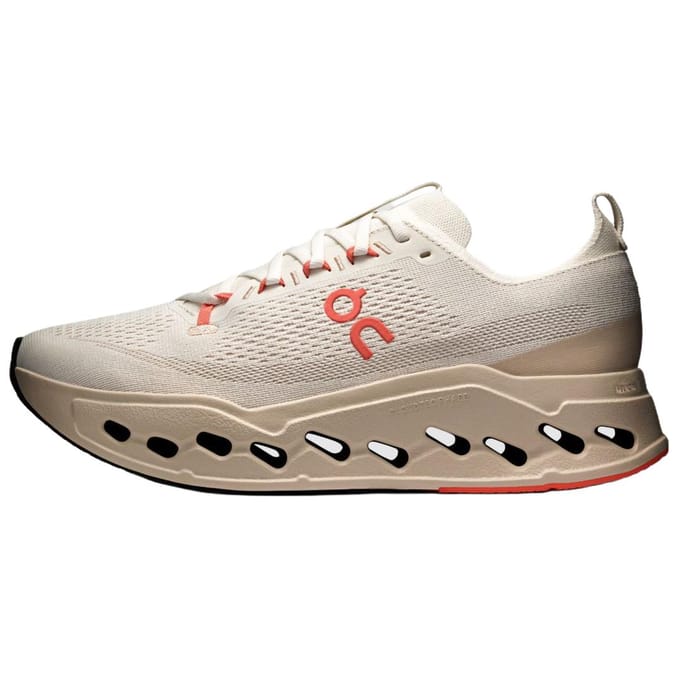 Cloudsurfer Max Ivory Salmon Heren Sneakers Wit 3MF30433297 40 beige