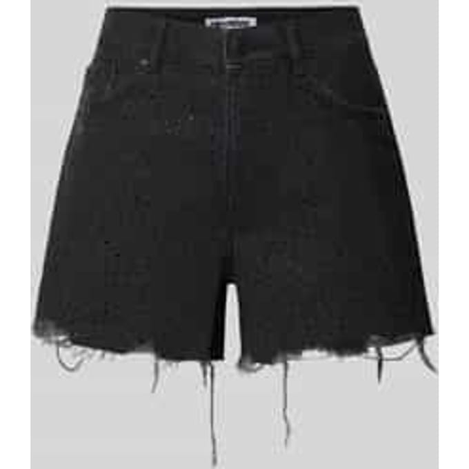 regular fit jeansshorts van puur katoen
