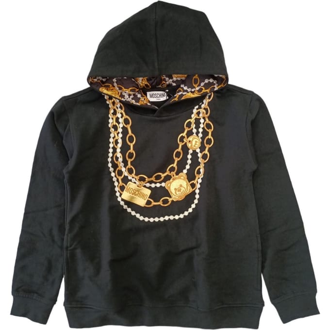 Moschino - Black C sweatshirt 60100 HDF03Y LDA16