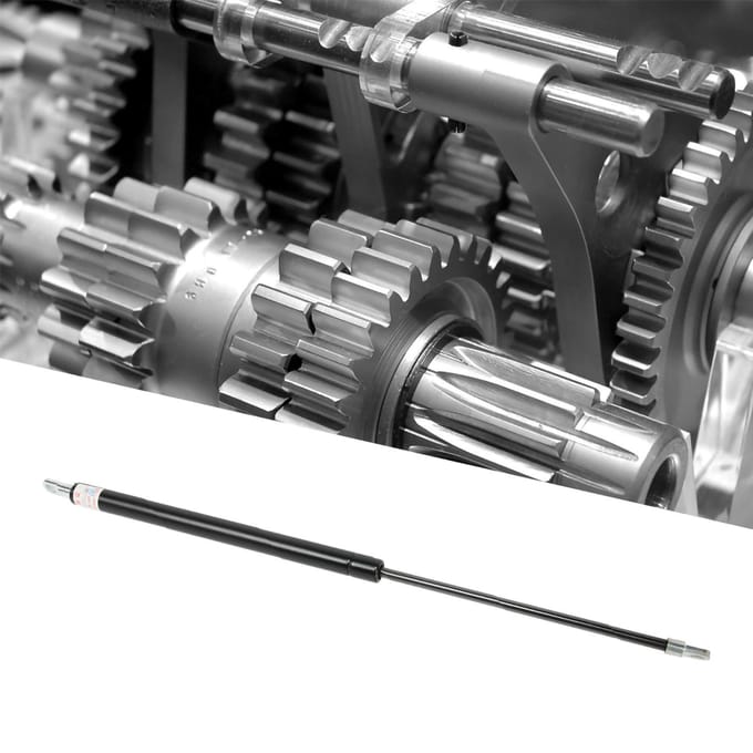 Vérin hydraulique à gaz pour couvercle de levage, entraxe de 500 mm, course de 200 mm, pression de 100 N