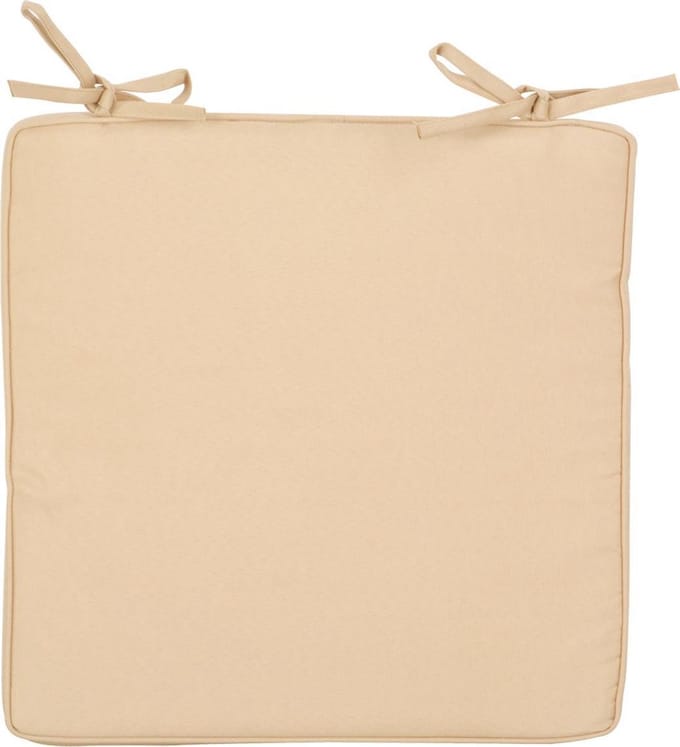 Esschert Design Stoelkussen 39,8 X 39,5 cm Polyester Beige