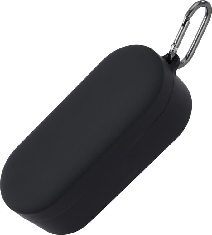 kwmobile Hoes geschikt voor AnkerWork M650 Wireless case - Siliconen cover voor microfoon in zwart