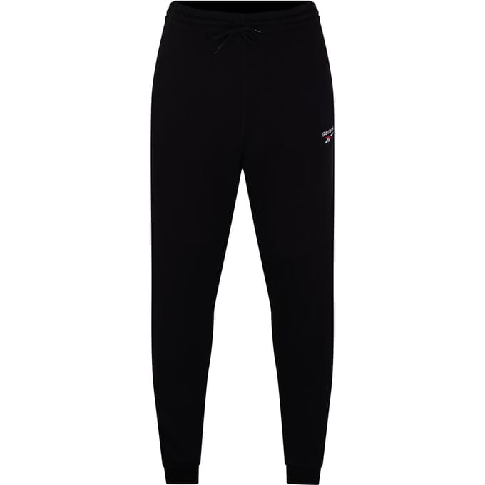 Reebok Fleece-joggingbroek voor heren van Identity (Zwart/Wit)