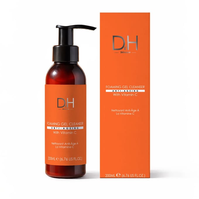 Dr H Anti-aging schuimende gelreiniger met vitamine C 200 ml