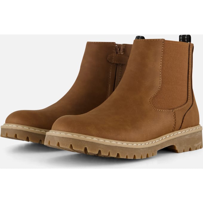 Muyters Muyters Chelsea boots cognac Synthetisch