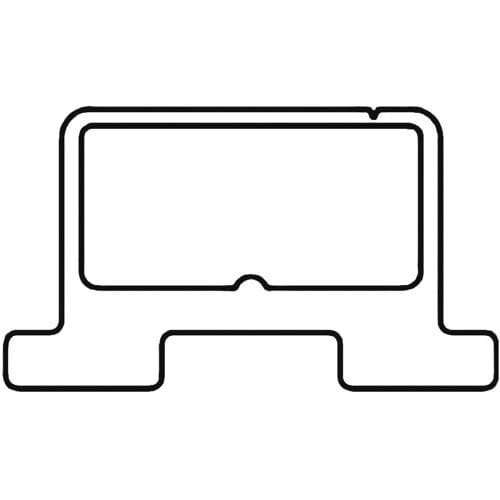 DUSCHOLUX replacement magnetic profile for Magic Five 620236010012100