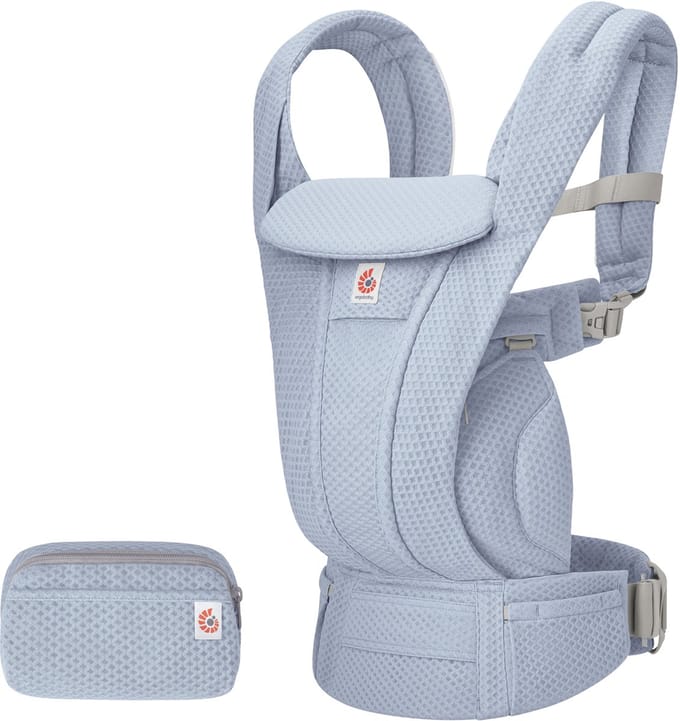 Ergobaby Omni Deluxe Mesh Draagzak - Serene Blue