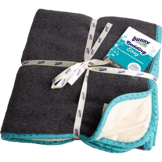 Bunny Bedding Easy inlegdeken - turquoise, ca. L112xB51cm knaagdieren