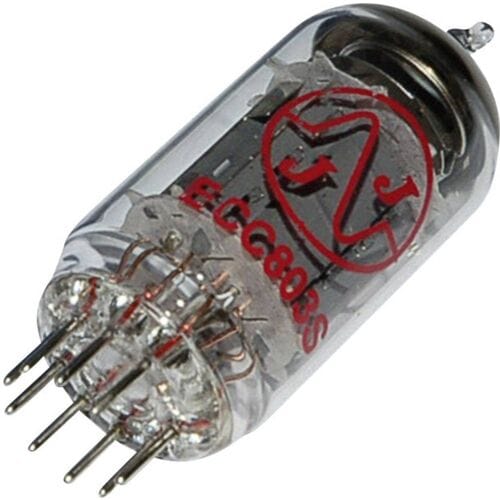 Cadorabo ECC 803 s = E 83 CC Elektronenbuis Dubbeltriode 250 V 1.25 mA Aantal polen: 9 Fitting: Noval 1 stuk(s)