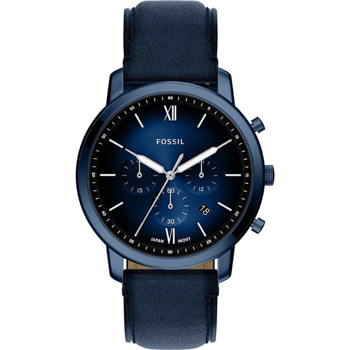 FOSSIL FS6168 Mannen Horloge 44 mm Blauw