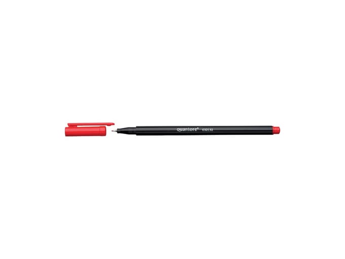 Quantore fineliner rood per stuk
