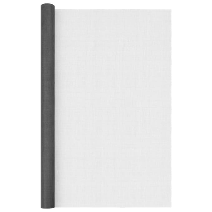 vidaXL - Gaas - 80x500 - cm - glasvezel - zwart