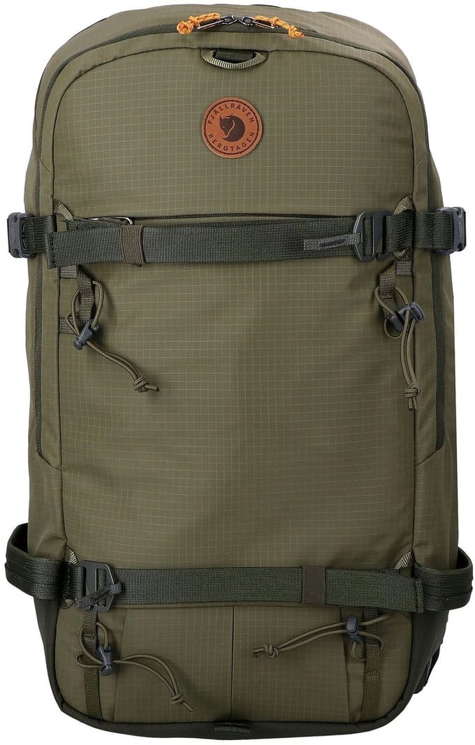 Fjällräven Bergtagen Touring 30 - Ski rugzak (laurel green/deep forest, M/L)