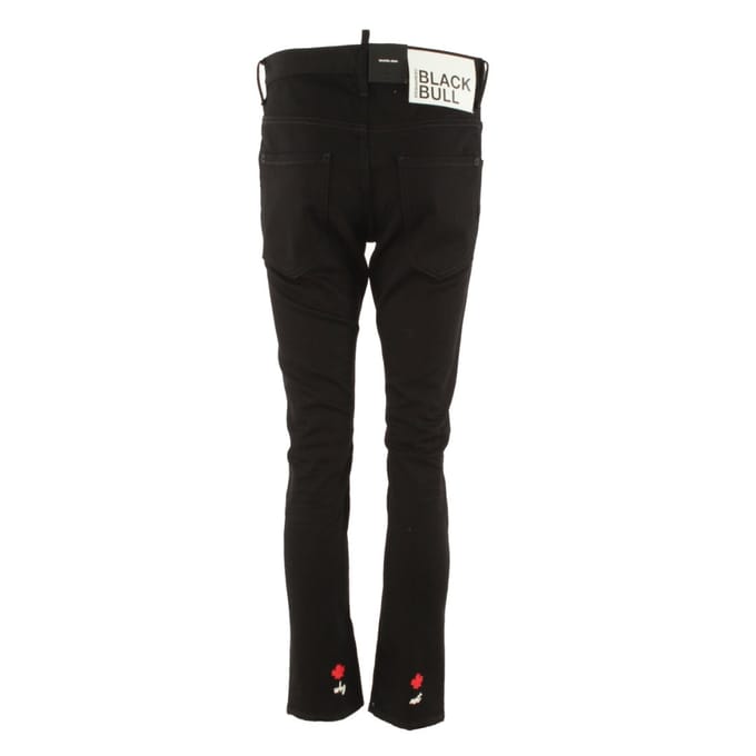 Dsquared2 Skater Jean Zwarte Denim Broek